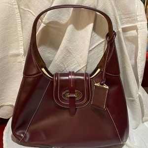 Dooney and Bourke leather hobo bag